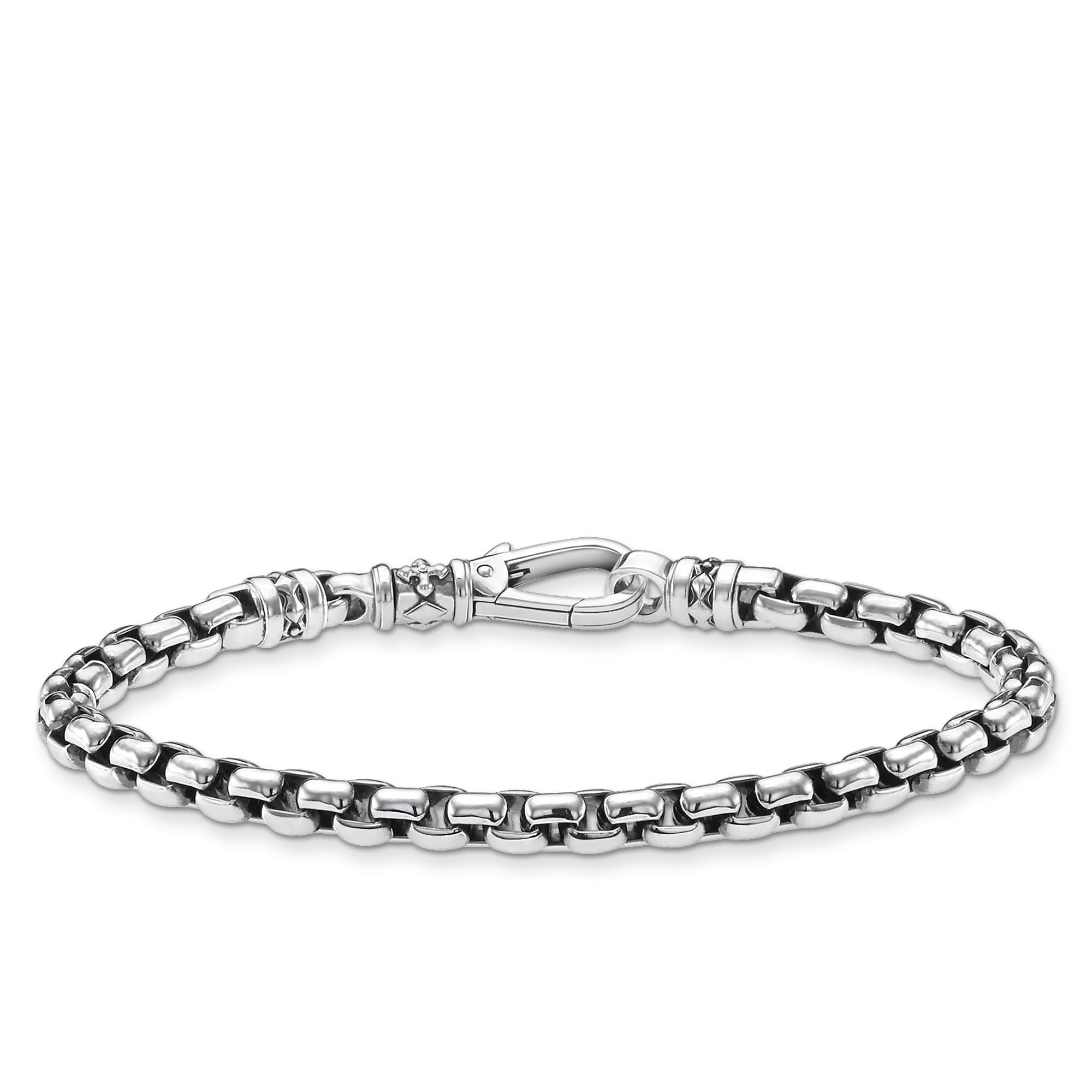 Thomas Sabo Bracelet links silver 925 Sterling Silver, Blackened