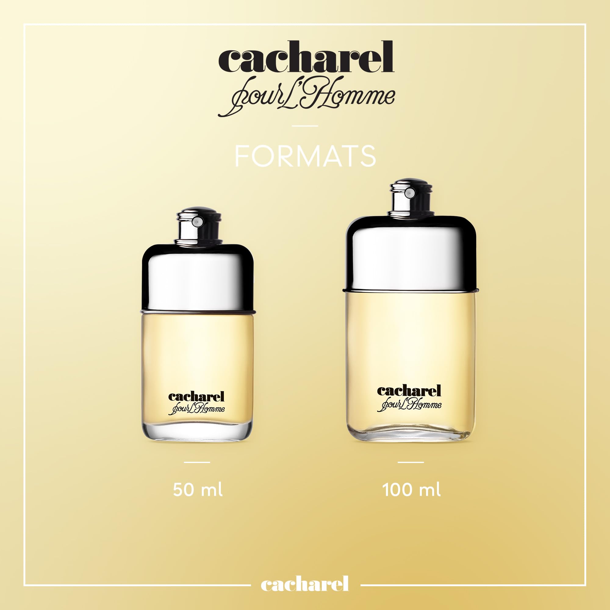Cacharel - Pour l'Homme - Eau de Toilette - Parfum Masculin pour l'homme Libre, Aventureux et Mystérieux - Fragrance Boisée et Épicée - Parfum de Luxe pour Homme - 100 ml