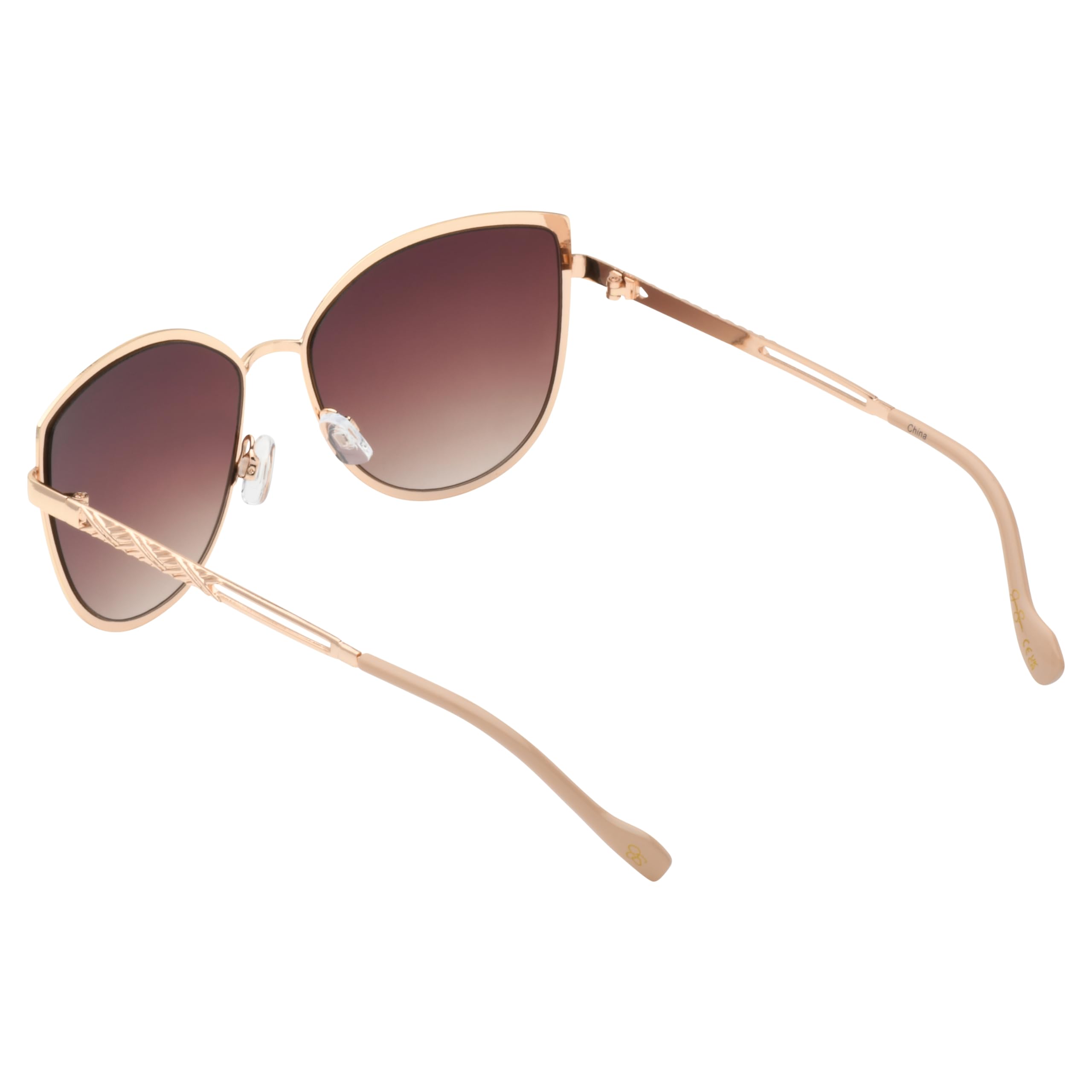 Jessica Simpson Damskie okulary przeciwsłoneczne z ochroną UV400 - efektowne okulary przeciwsłoneczne dla kobiet