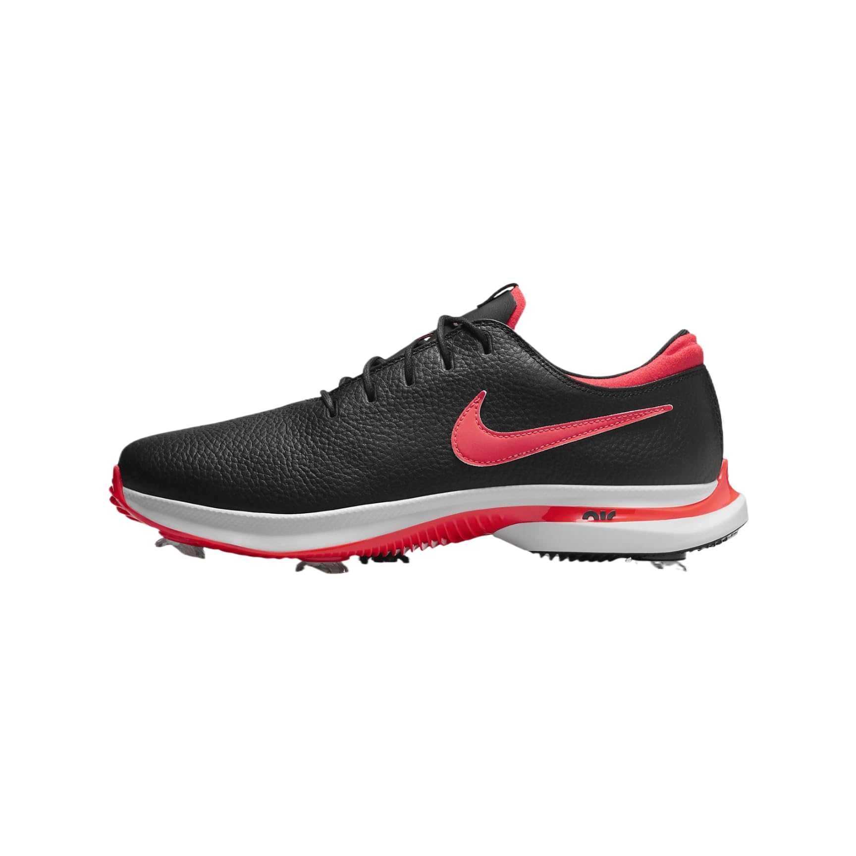 Nike Air Zoom Victory Tour 3 Men's Golf Shoes (DV6798-004, Black/Pure Platinum/Bright Crimson) Size 7