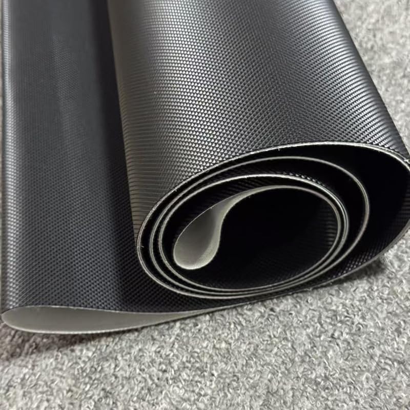 Close-up of treadmill belt surface texture