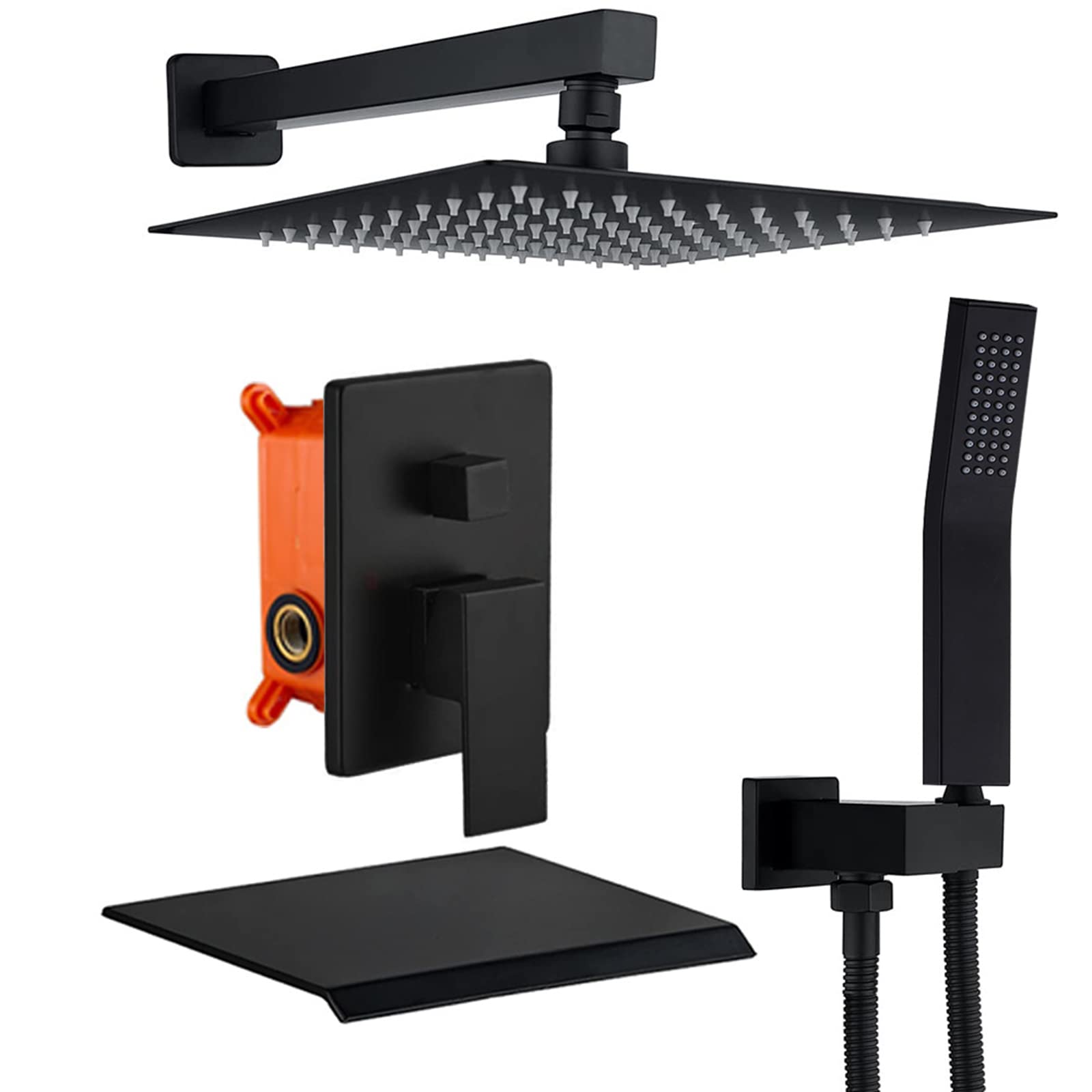 Doccia, Doccia Termostatico Con Valvola Doccia Con Visualizzazione Della Temperatura, Set - Foto 2