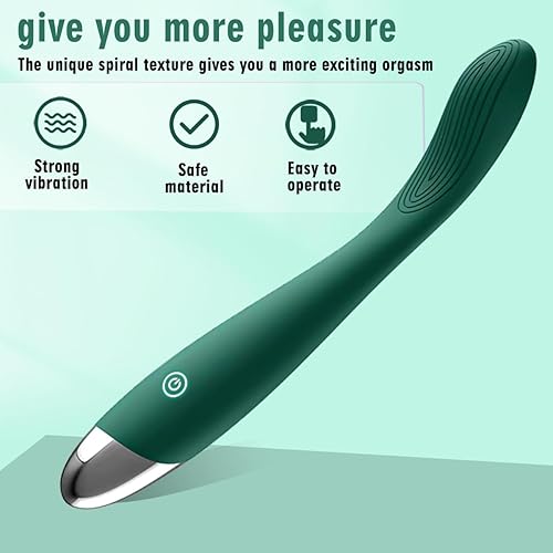 Miniatura 4 de Juguete sexual vibrador de punto G para mujeres, varita masajeadora personal con 9 modos de vibración, potentes vibradores silenciosos e