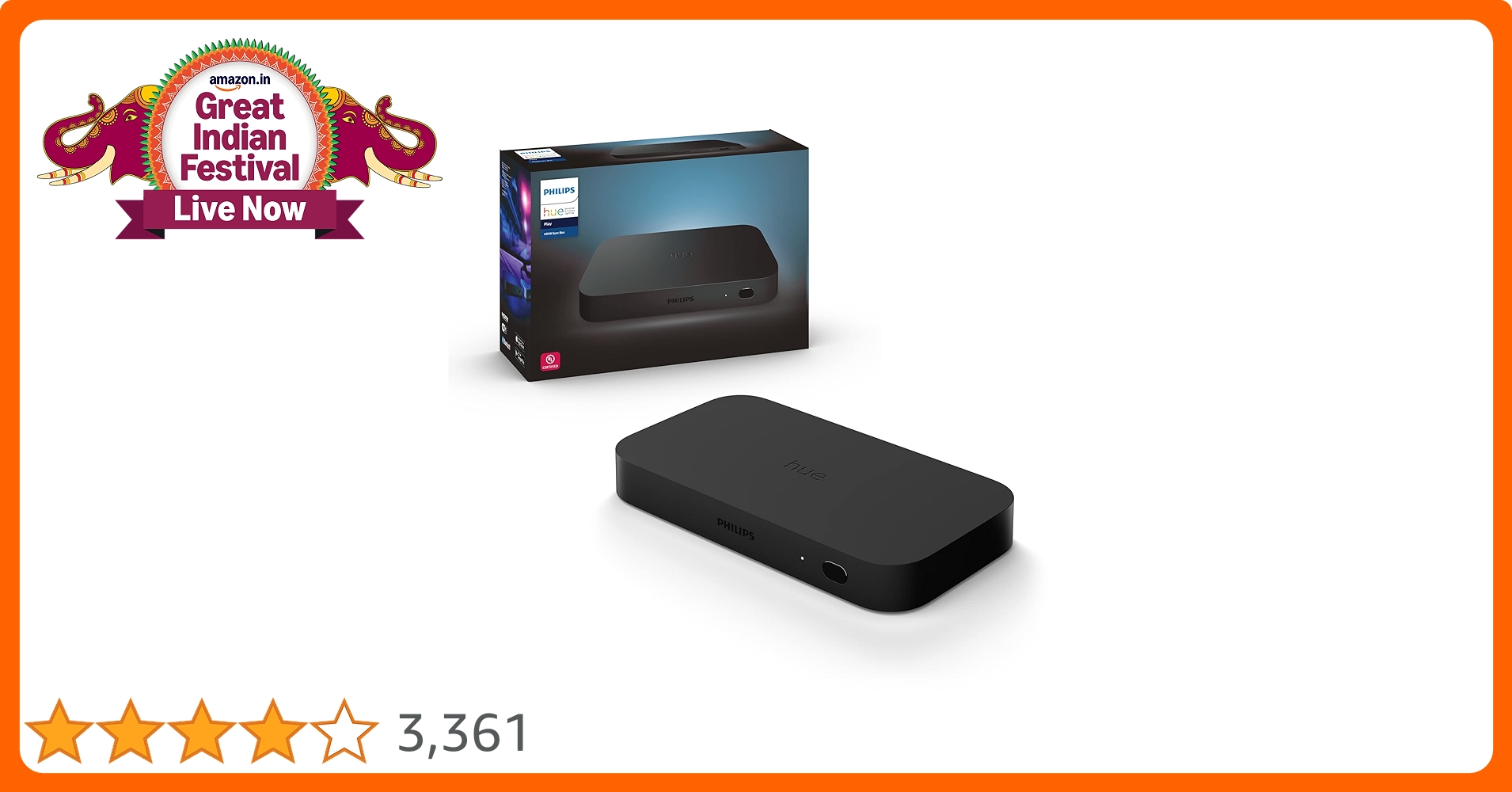 その他 Philips Hue Sync box 4K Amazon.com: Philips Hue Play HDMI Sync Box 8K, Syncs up to