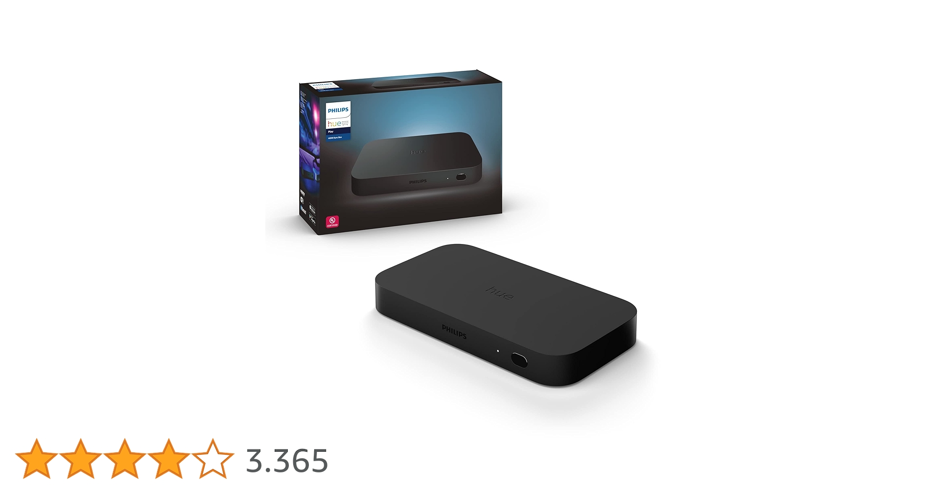 その他 Philips Hue Play HDMI Sync Box Philips Hue Play HDMI Sync Box – Requer Hue Bridge – Suporta Dolby