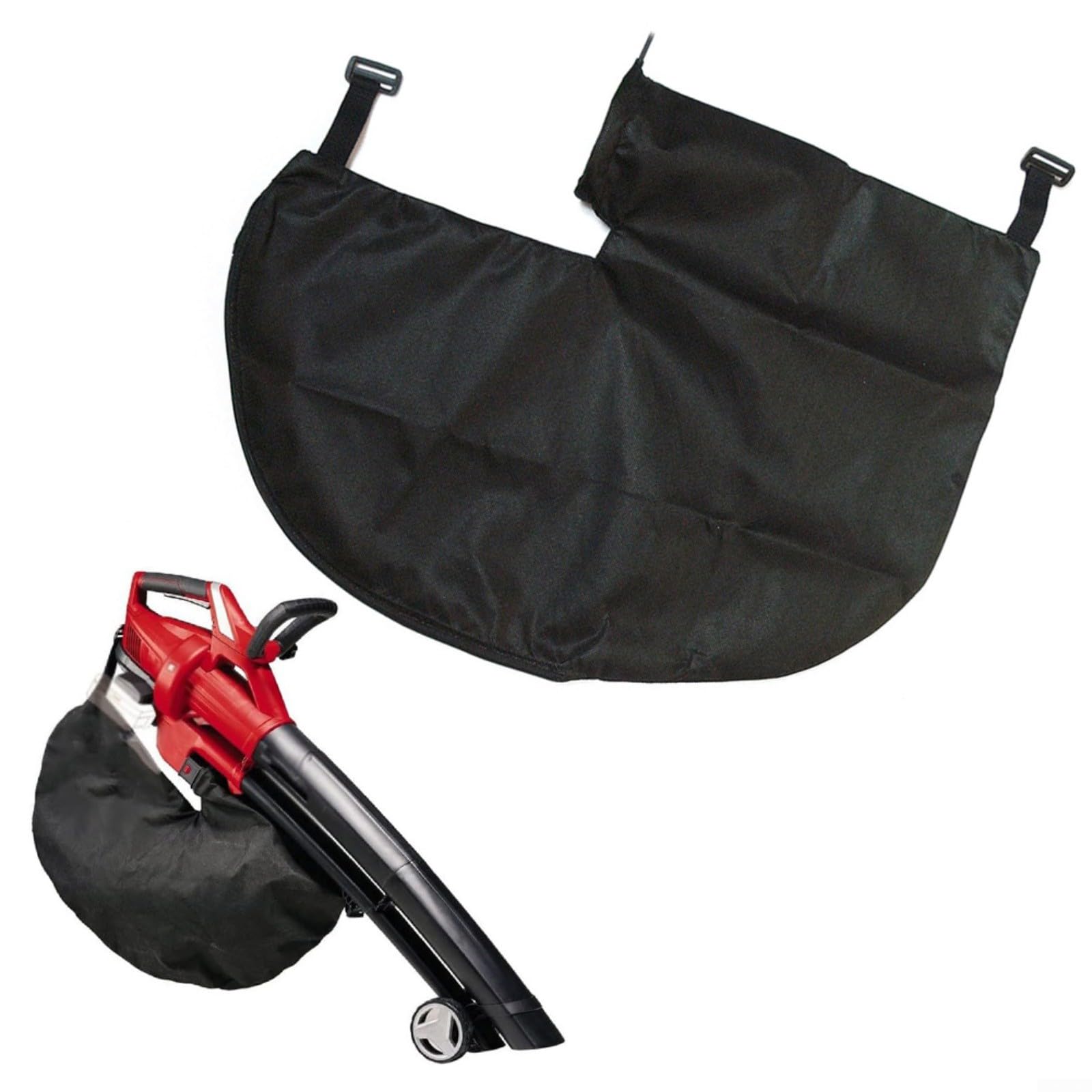 Bolsa de recogida de aspiradora de hojas para Einhell GE-CL 36 Li E-Solo para Gardenic Hof 3000W Bolsa de soplador de hojas de jardín, bolsas de vacío no tejidas resistentes al desgarro
