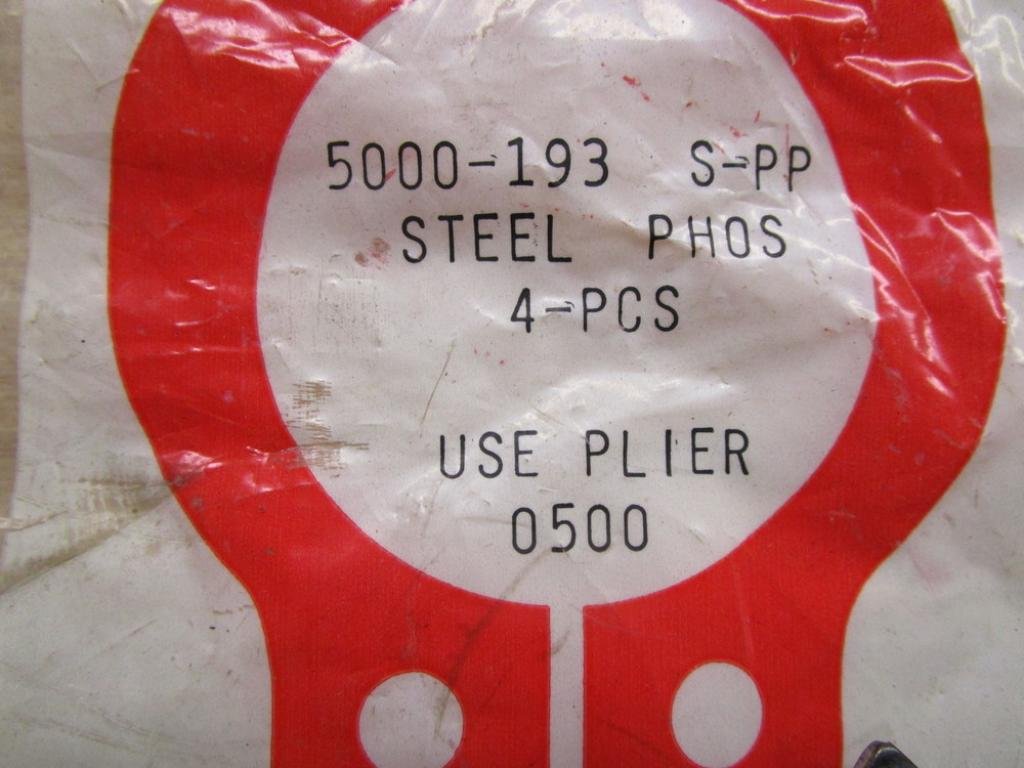 5000-193 Retaining Rings (Pack of 4)