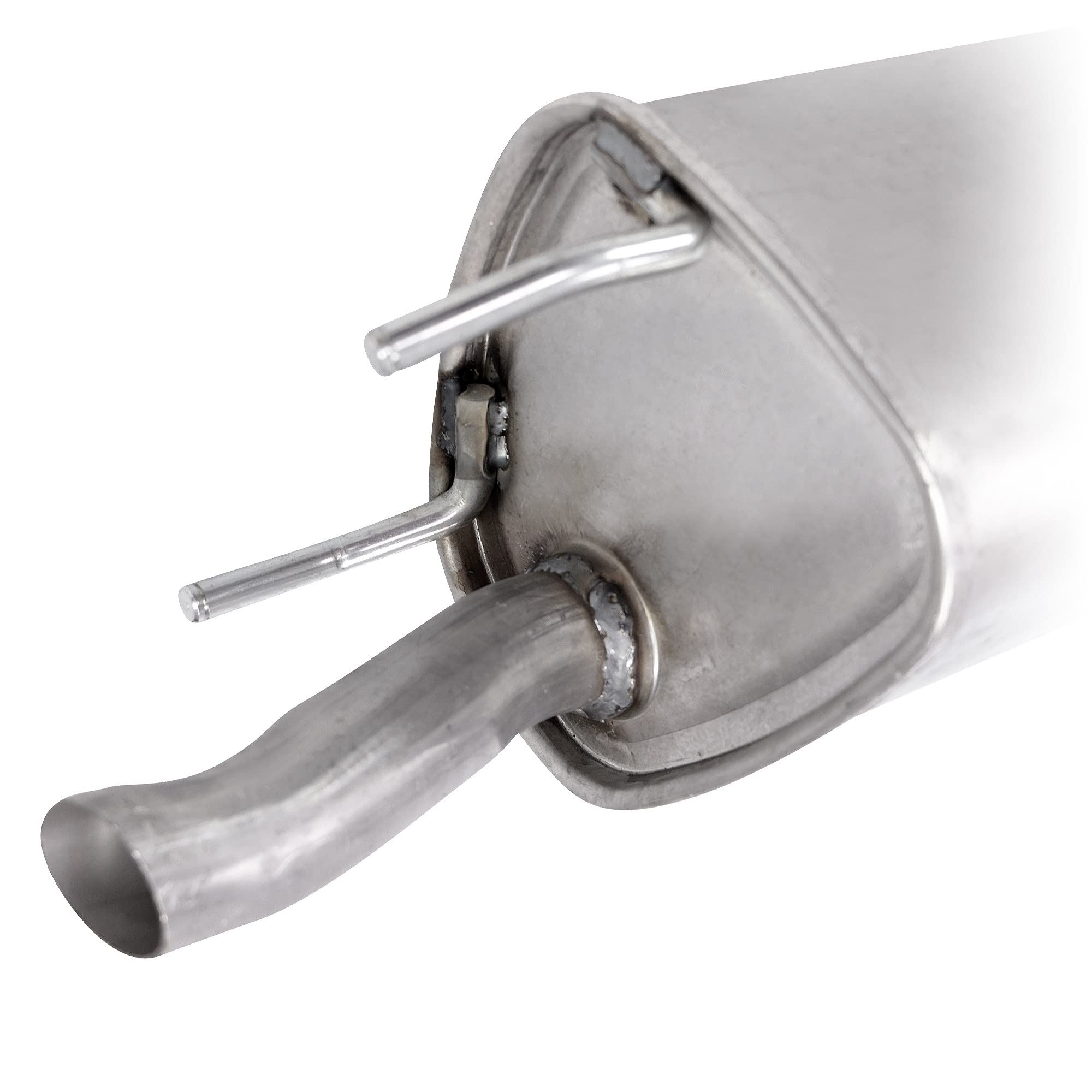1x Silenciador trasero compatible con OPEL CORSA B (S93)