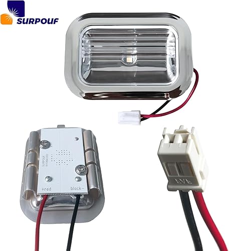 Miniatura 6 de W11462342 - Luz LED para refrigerador Whirlpool, módulo de luz LED que reemplaza W10843339 W10908166 W10607479