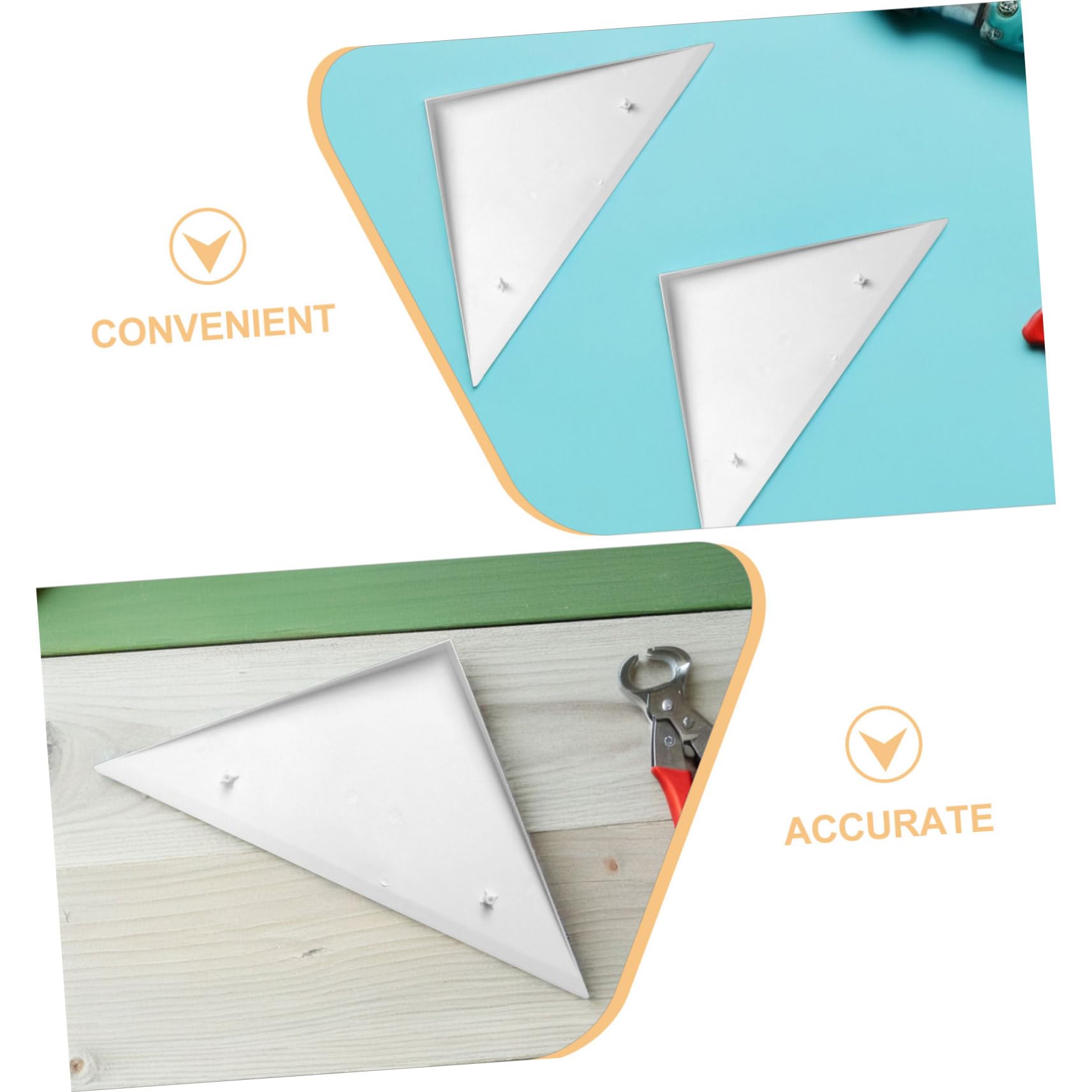 6 Piezas Protector de Esquina para Mesa de Fútbol Accesorios de Borde Resistentes de Plástico para Reemplazo de Bordes de Futbolín Salas Fiestas Sociales