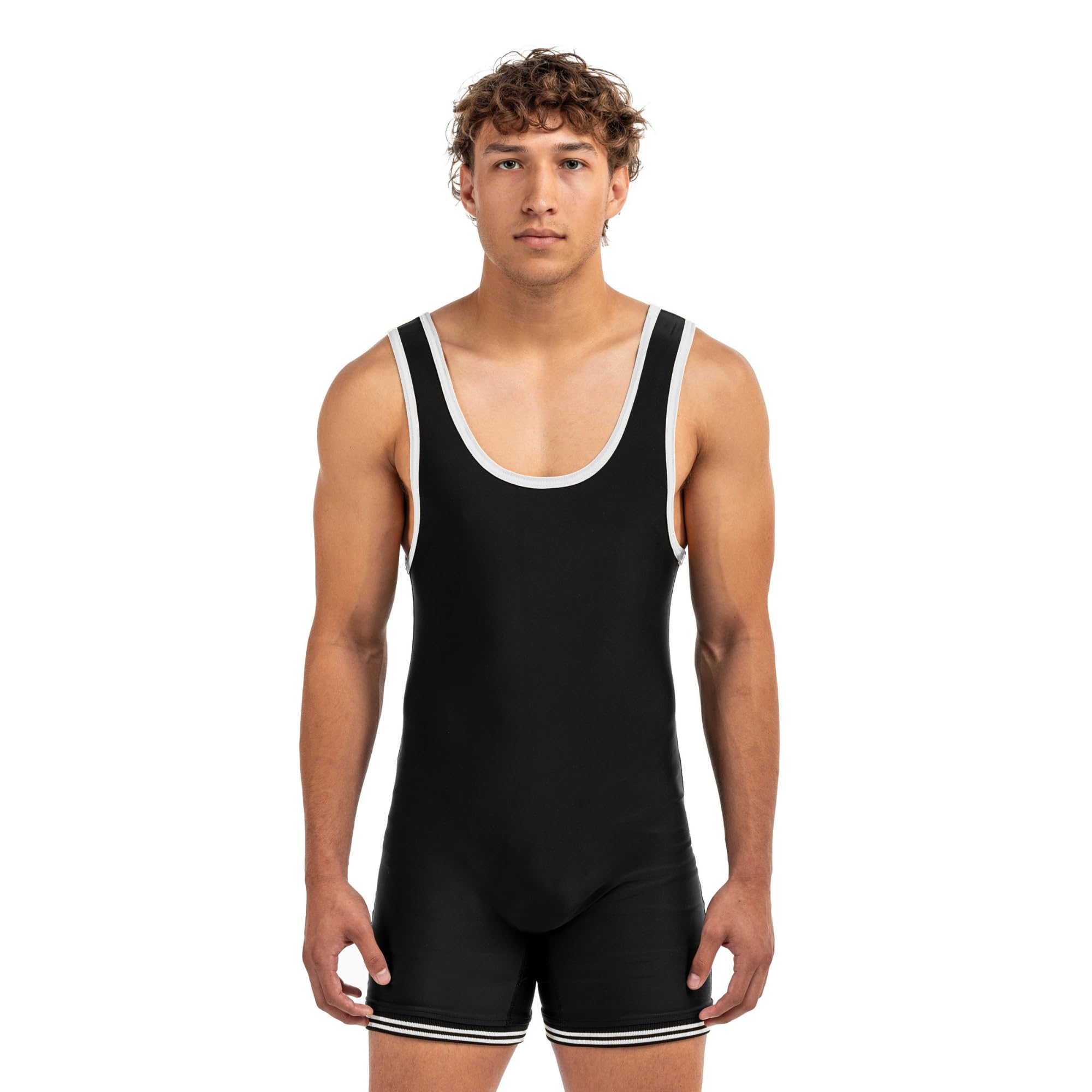 Matman Men’s & Youth Wrestling Singlet – High Performance Singlets for Wrestling or Weightlifting (Old School Singlet)