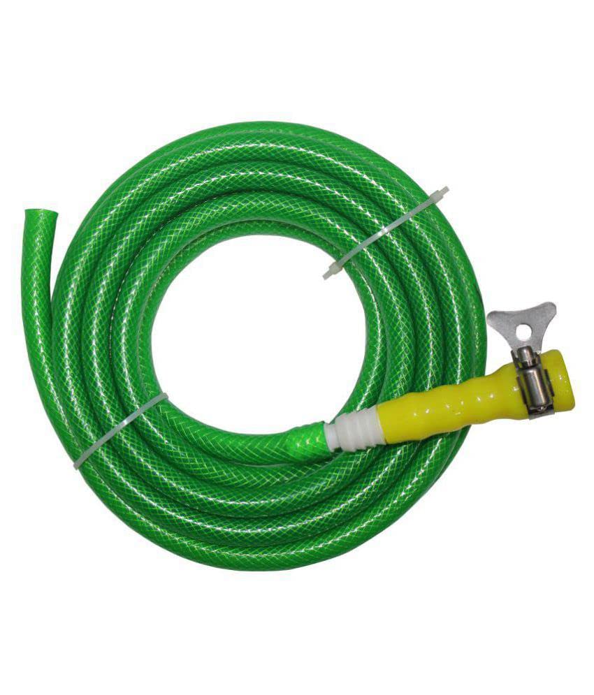 HVG TRADERS 10 Meters Braided Hose Pipe with 3 Clamps for Watering Home Garden, Car Washing, Floor Cleaning & Pet Bathing (B0C4PTG6NZ) Amazon Price History, Amazon Price Tracker