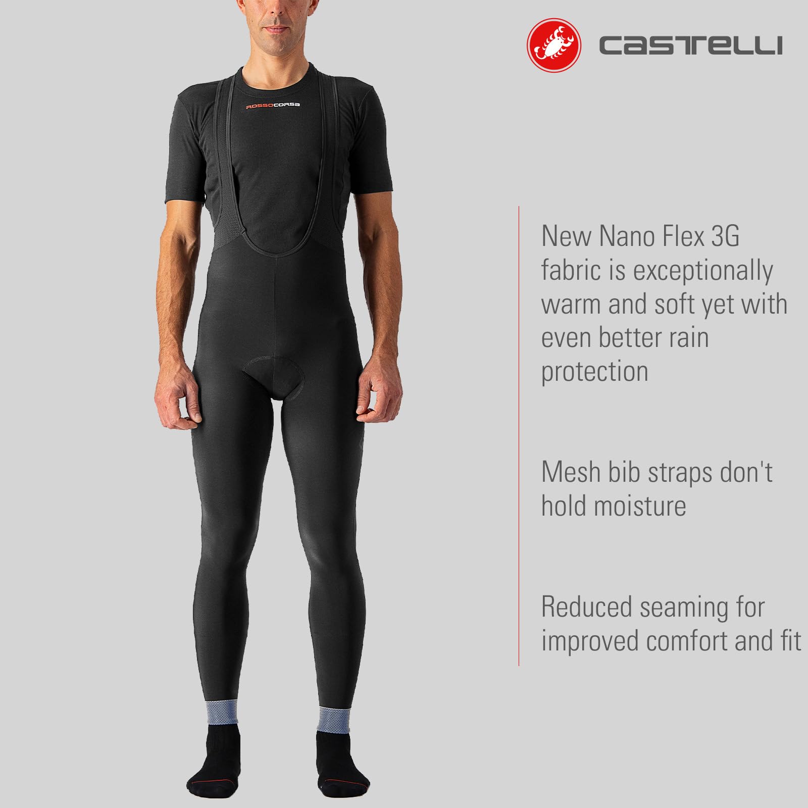 CASTELLI Tutto Nano Collant À Bretelles Collants Homme