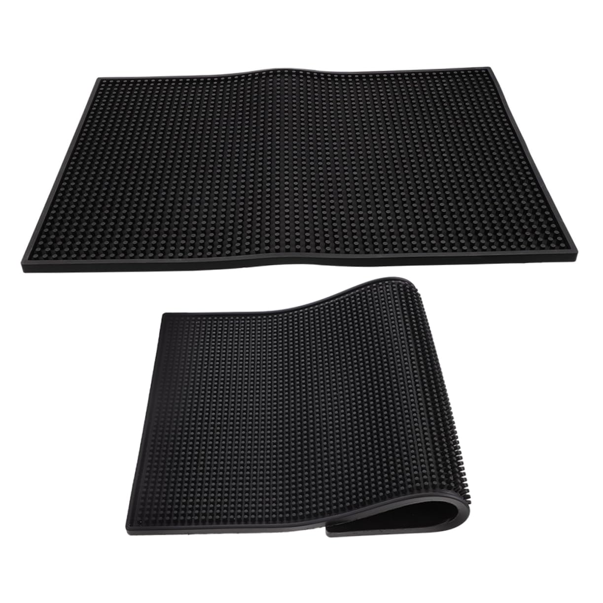 Tapis de bar antidérapant PVC SHOWERORO lot de 2 tapis de séchage pour comptoir cuisine