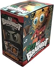 Skifidol Italian Brainrot Mix Psychedelic Box Box with 24 Sachets - Trading Card Game - Collectible Card Game + Whistle Keyring