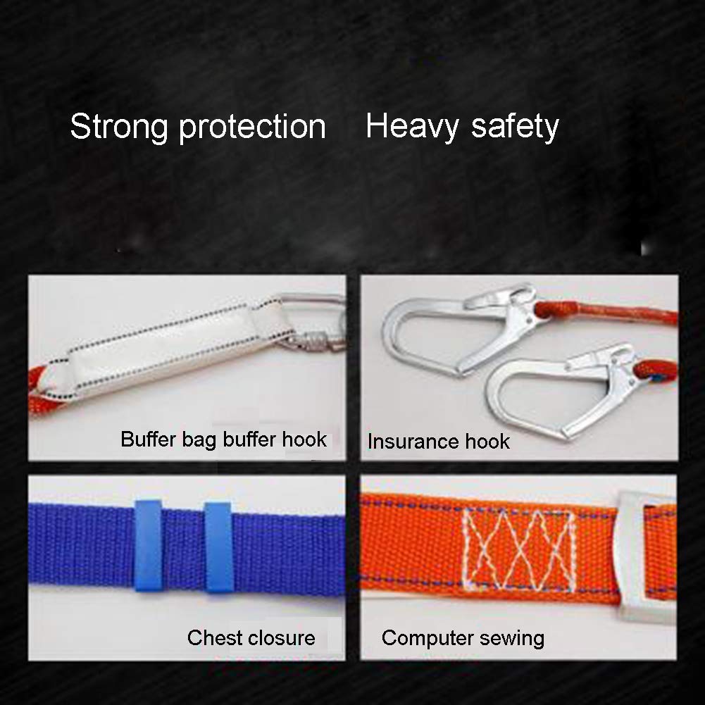 Kit de arnés de Seguridad, Arnés de Seguridad Cuerda Trabajo Rescate Sujeción for Trabajar y Detener caídas