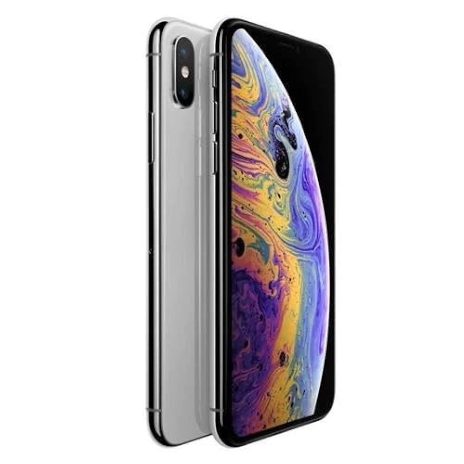 Renewed Apple iPhone XS - Silver - 256GB - Renewed As New with 1 Year Warranty (256GB, Silver)