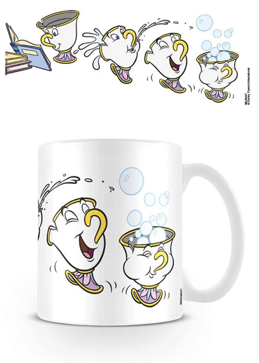 Disney Multi-Colour Pyramid International "Beauty And The Beast (Chip Playtime) Official Boxed Ceramic Coffee/Tea Mug, 11 Oz/315 Ml