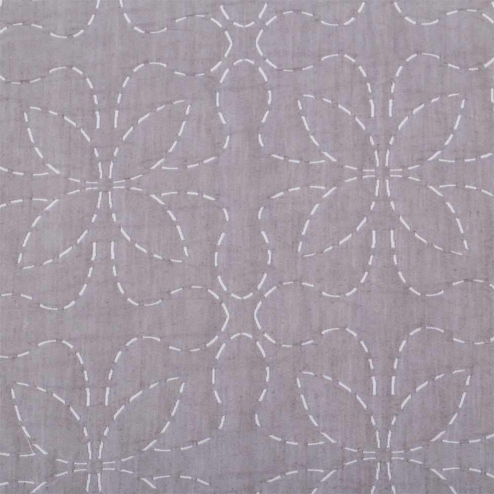 COTTON ARTean Colcha Verano Cama 150 Algodón Poliéster Santillana Gris