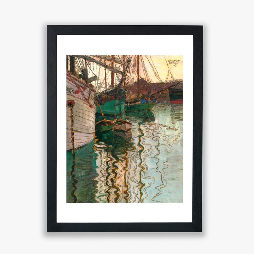 Décoration d'intérieur Egon Schiele Hafen Triest poster XL mural