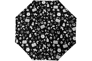 Chic Umbrella: Goth Elegance to Shield You from Sun and Rain