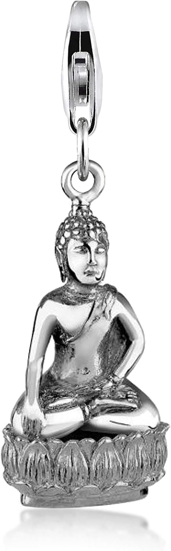 – 713061-000 Buddha Charm Pendant in 925 Sterling Silver, Fits all Current Charm Jewellery
