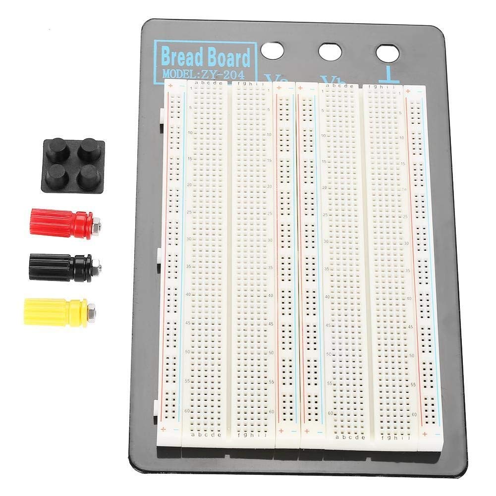 Regun Breadboard, 1660 Points trous Plug-in Test Bed Breadboard Soudure sans essai Circuit