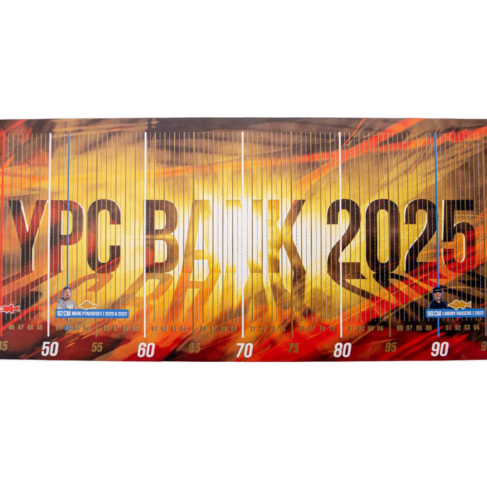 YPC Measure Mat, Original YouTube Predator Cup 2023 Abhakmatte,140 cm Angel Maßband
