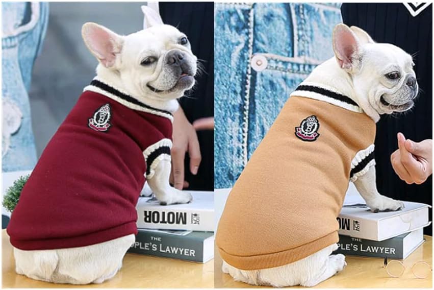 Aqueous Dog Clothes Dog Sweaters for Medium Dogs Small Dog 2 Pack Sweater Dog Clothes for Small Dogs Cat Clothes Cat Sweaters Puppy…