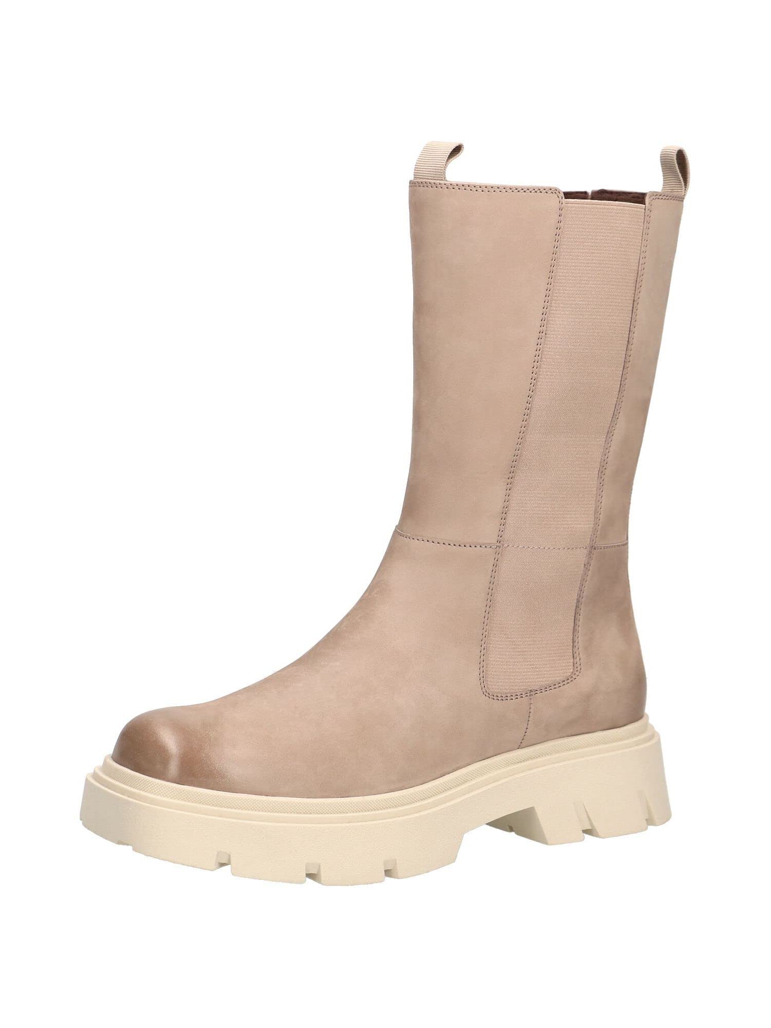 CAPRICE Women's Boots 9-25471-29, Taupe Nubuc 9 25471 29 334, 6 UK