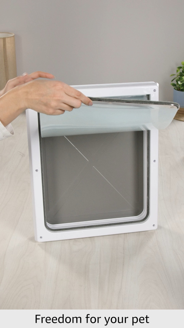 Amazon.com : Trixie Pet Products 2-Way Locking Dog Door, Medium to