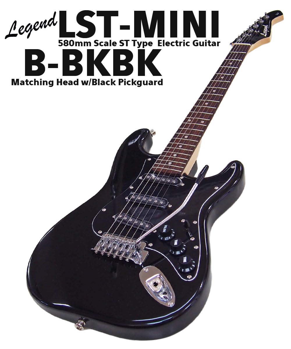 Amazon | Legend LST-MINI B-BKBK エレキギター ミニタイプ ミニギター