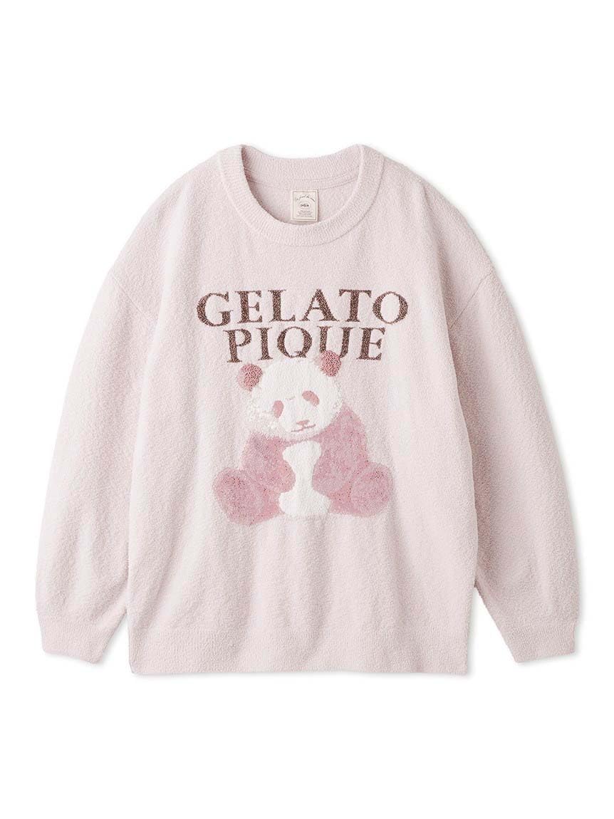 gelato pique パンダ刺繍 パンダ ギフトセット（ マグカップ ハンドタオル ）｜ジェラート