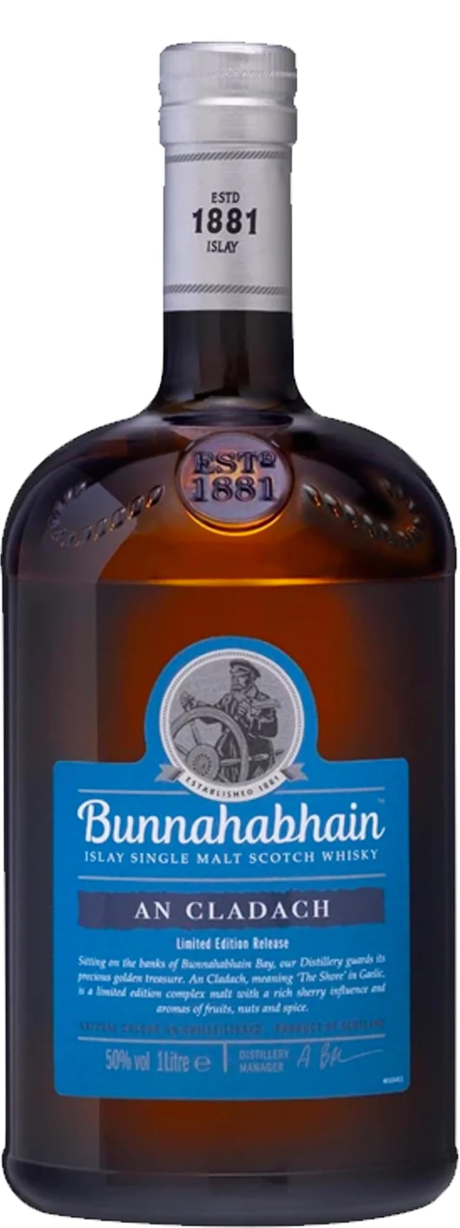 Bunnahabhain Whisky An Cladach 50º + Estuche - 1000 ml