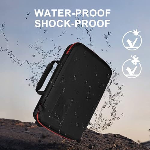 Miniatura 8 de Organizador de baterías con probador, caja de almacenamiento de batería, contenedor de 9 V para organización de garaje con capacidad para más de 200