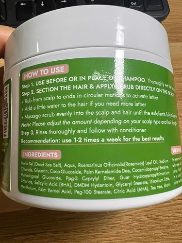 Miniatura 6 de Muun Rosemary - Juego de 3 barras de champú y acondicionador para el crecimiento del cabello, anti pérdida de cabello, crecimiento del cabello, pH