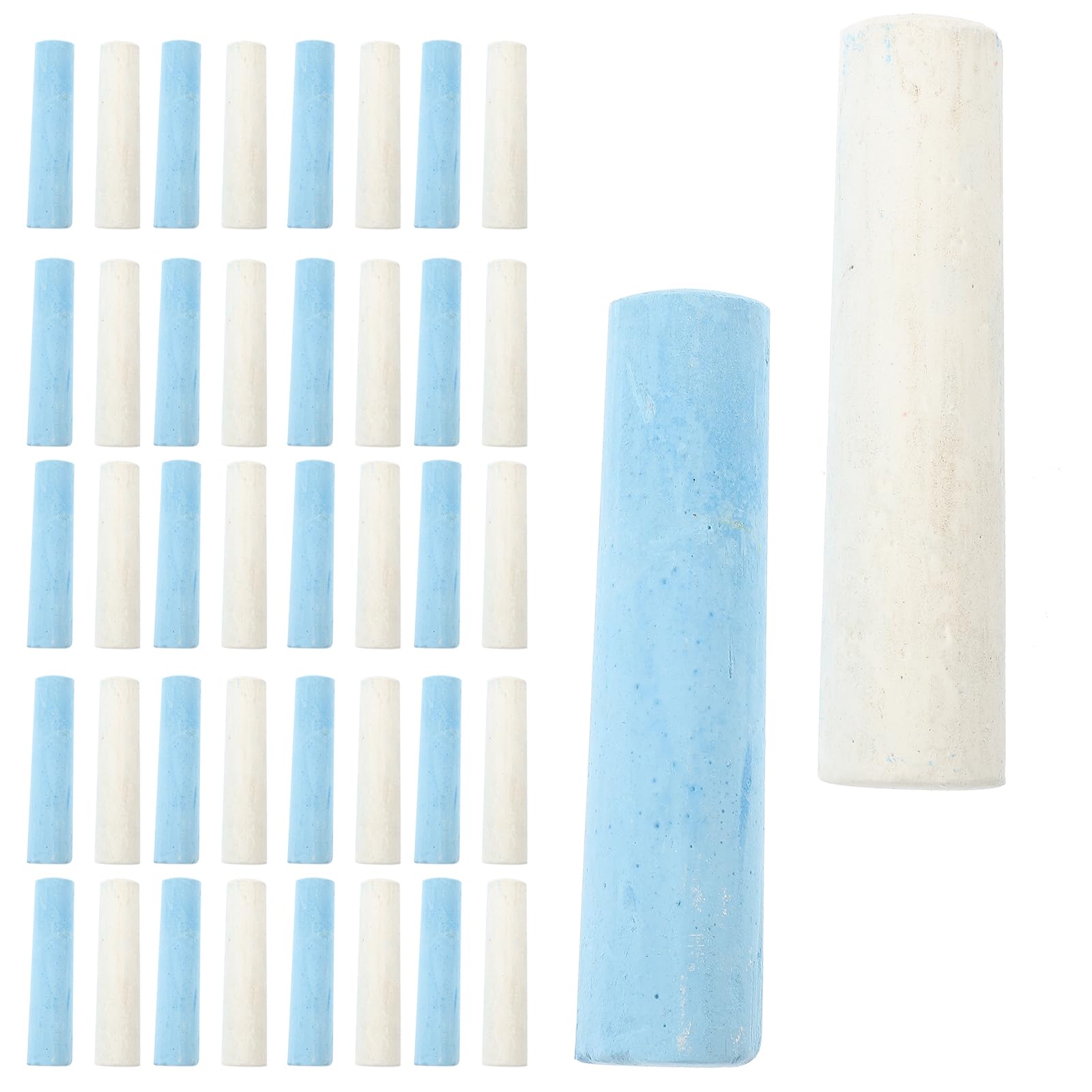 ibasenice 40pièces Craies Épaisse Pour Trottoir Multifonction Pour Garçon Fille Dessin Pratique Accessoire Pour Tableau