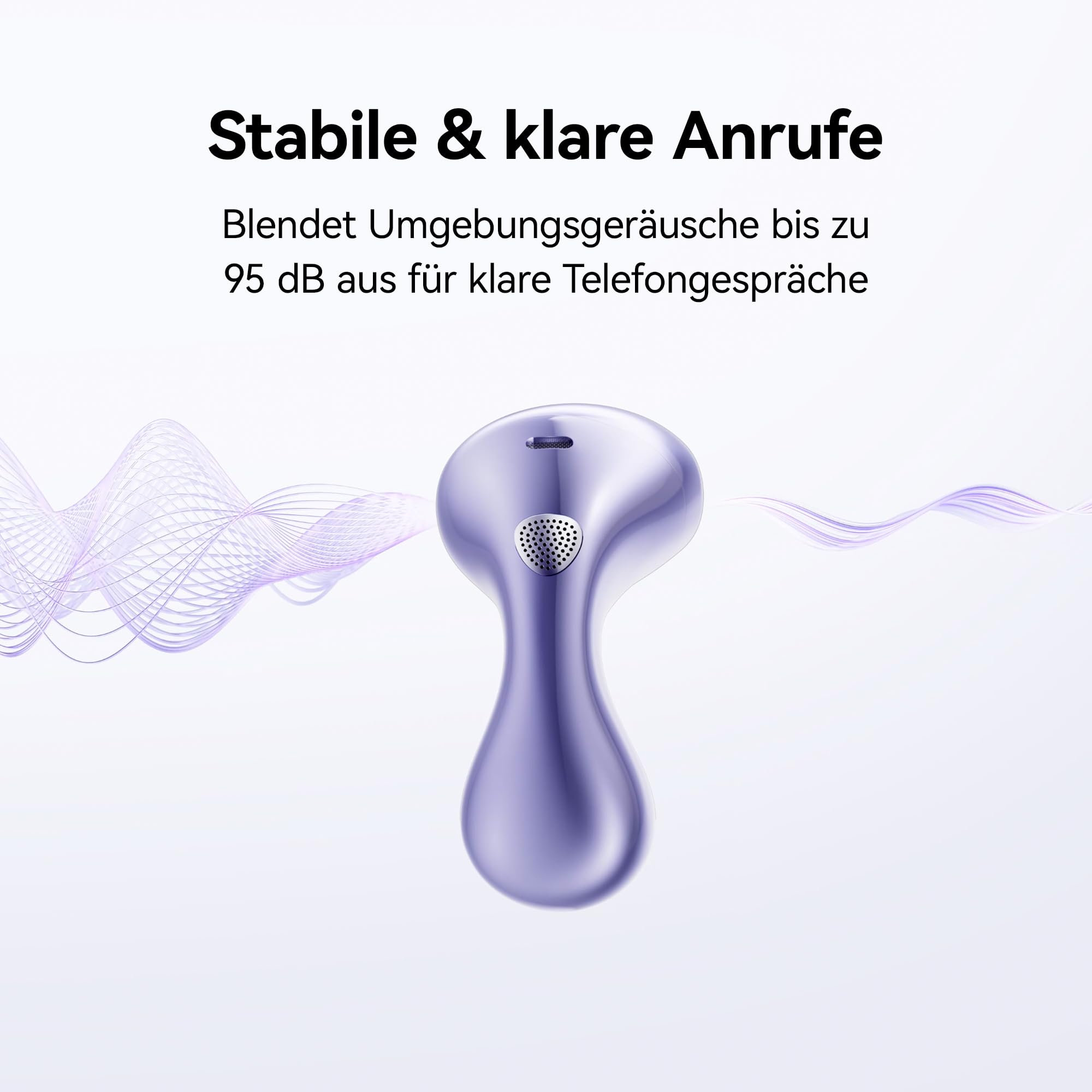 HUAWEI FreeBuds 6 Kabellose Kopfhörer, Schwarz | Dual-Treiber True Sound, Klare Anrufe, Open-Fit-ANC, 36 Stunden Akkulaufzeit, IP54, für iOS & Android, 30 Monate Garantie