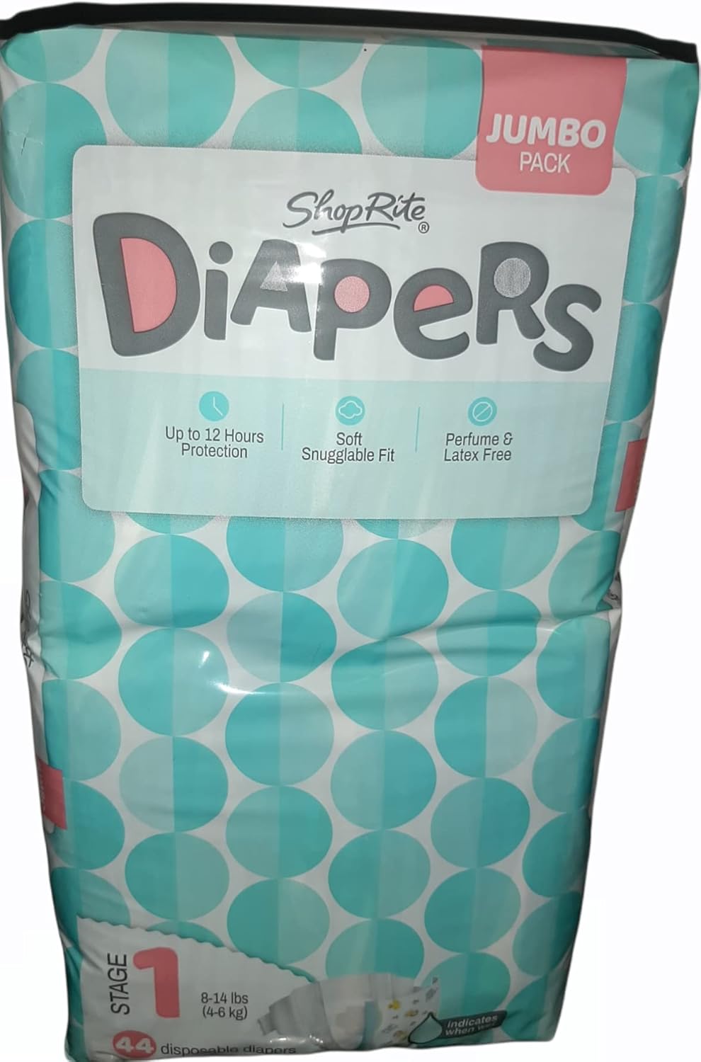 SHOPRITE Diapers Jumbo Pack Size 1 (814 LBS; 46 KG); 44
