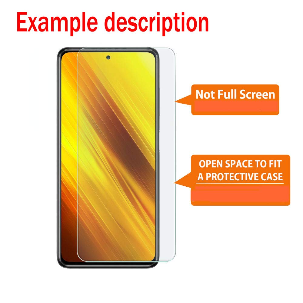 HGJTF Cover per Wiko T10 (6.50 ) con 1 Vetro Temperato Pellicola, Ultrasottile Trasparente Morbido TPU Bumper Case, Antiurto Silicone Protettiva Custodia per Wiko T10 - WM73