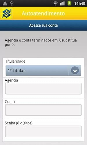 Banco do Brasil para Smartphones