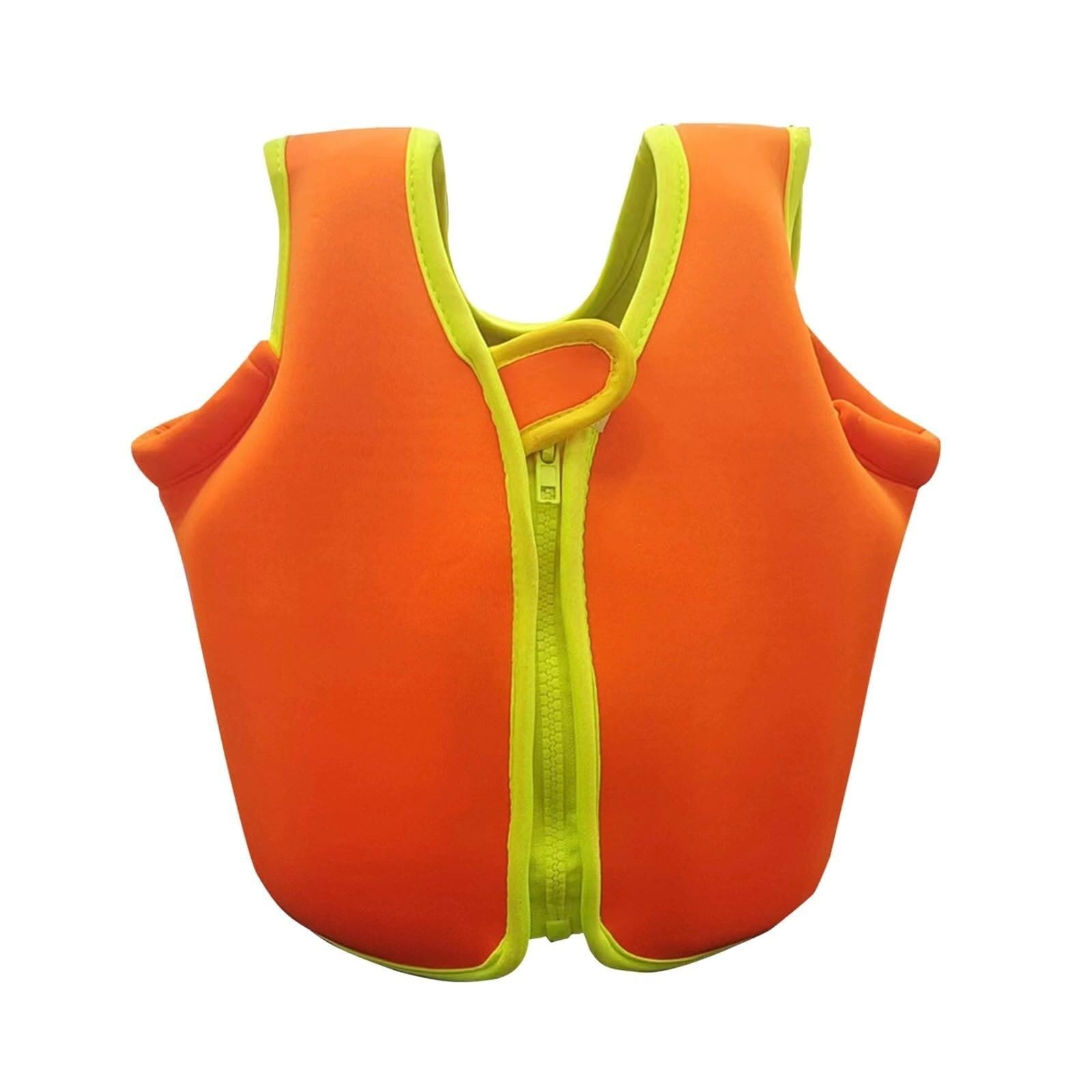 Angler-Engineered Fit Fly Fishing Vest with Stream-Optimized Utility for River Trout Stream Fly Fishing Use(Orange1,XL(7-9 Years))