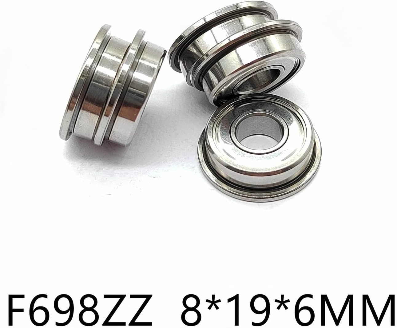 10PCS F69/F68/F6800/F6900 Miniature Flanged Ball Bearings Z3P5SLR High Speed Motor/Engraving Machine Bearing(F6902ZZ)