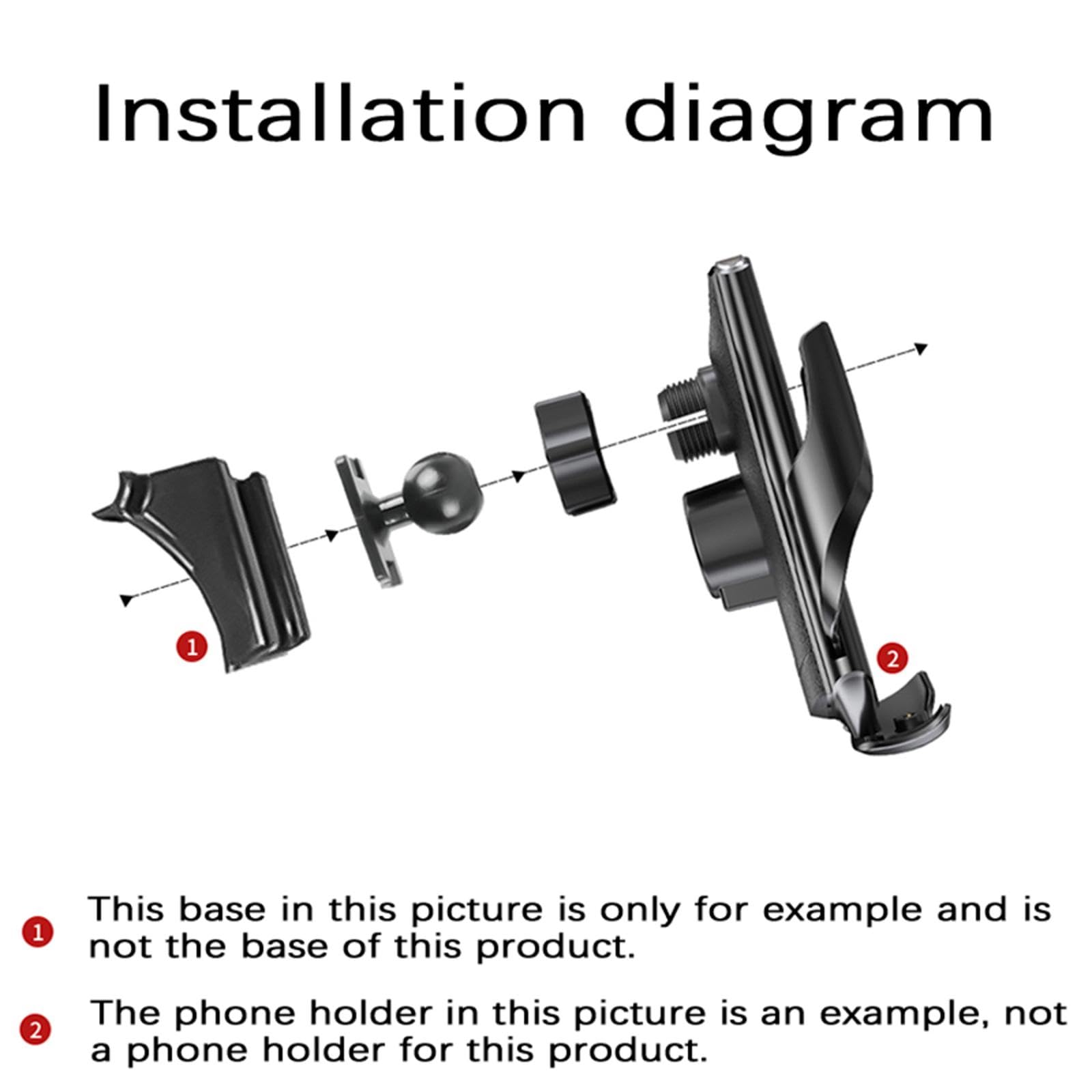 Porta Cellulare Auto per Nissan Murano 2015-2023, Supporto per Telefono da Auto Supporto per Telefono da Auto Accessori di Supporto per Auto
