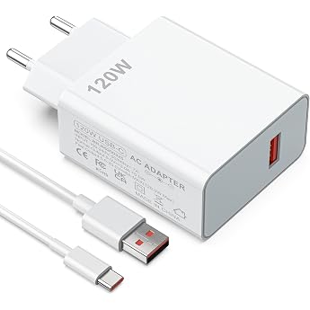 Jippofu Charger 120 W USB C Fast Charging Cable for Xiaomi Redmi Poco | For Xiaomi 17 Ultra 17T Pro 15 14 13 12 Redmi Note 15