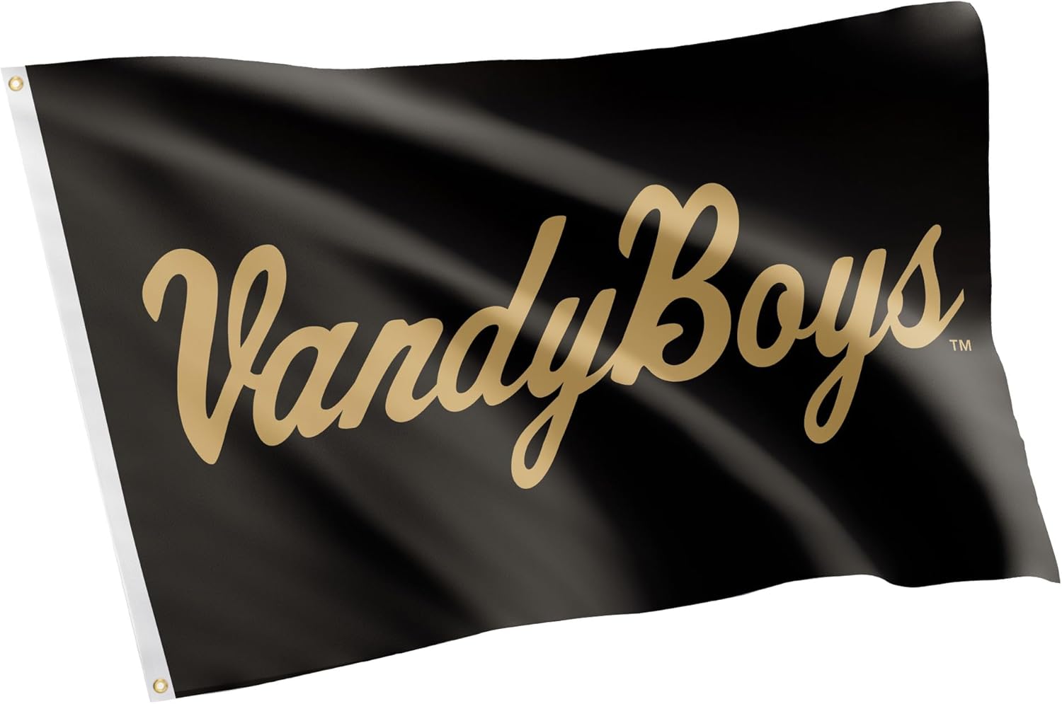 Desert Cactus Vanderbilt University Flag Commodores VU Flags Banners 100% Polyester Indoor Outdoor 3x5 (Design 1a)