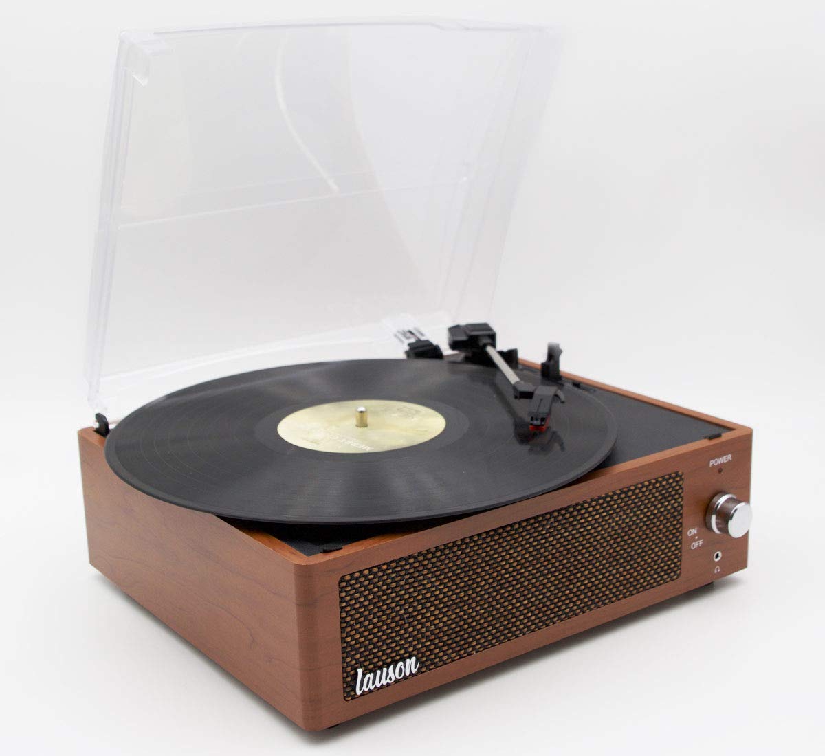 XN092 Giradischi in Vinile Vintage con Bluetooth e Altoparlanti Integrati Codifica della Funzione di Registrazione PC-Link Lettore vinile a 3 velocità 33, 45, 78 (Rovere)