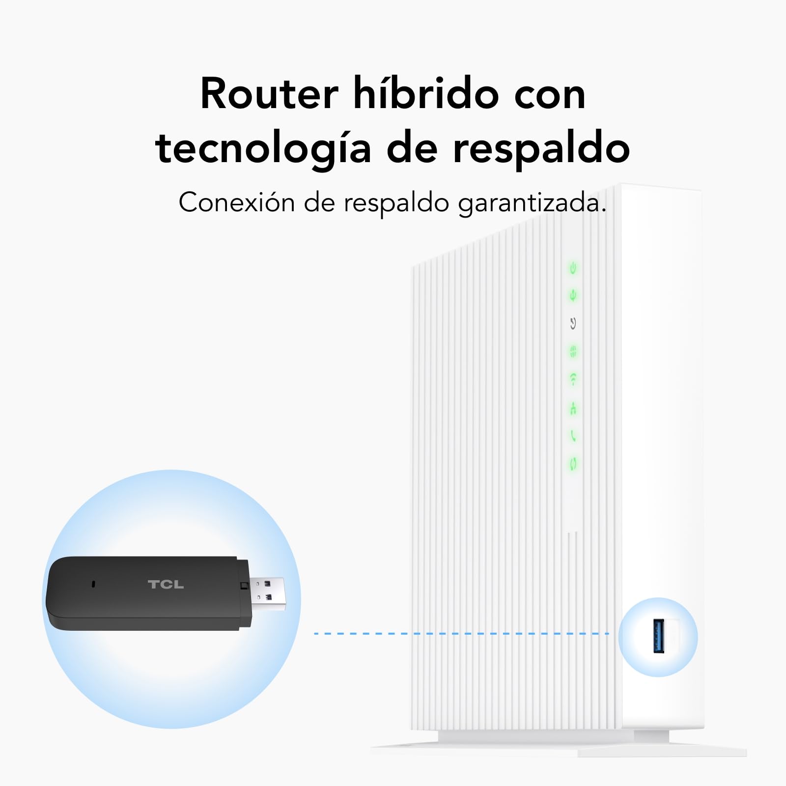 TCL LINKKEY IK41 - Dongle USB 4G LTE para Disfrutar de Internet rápido y de Forma portátil
