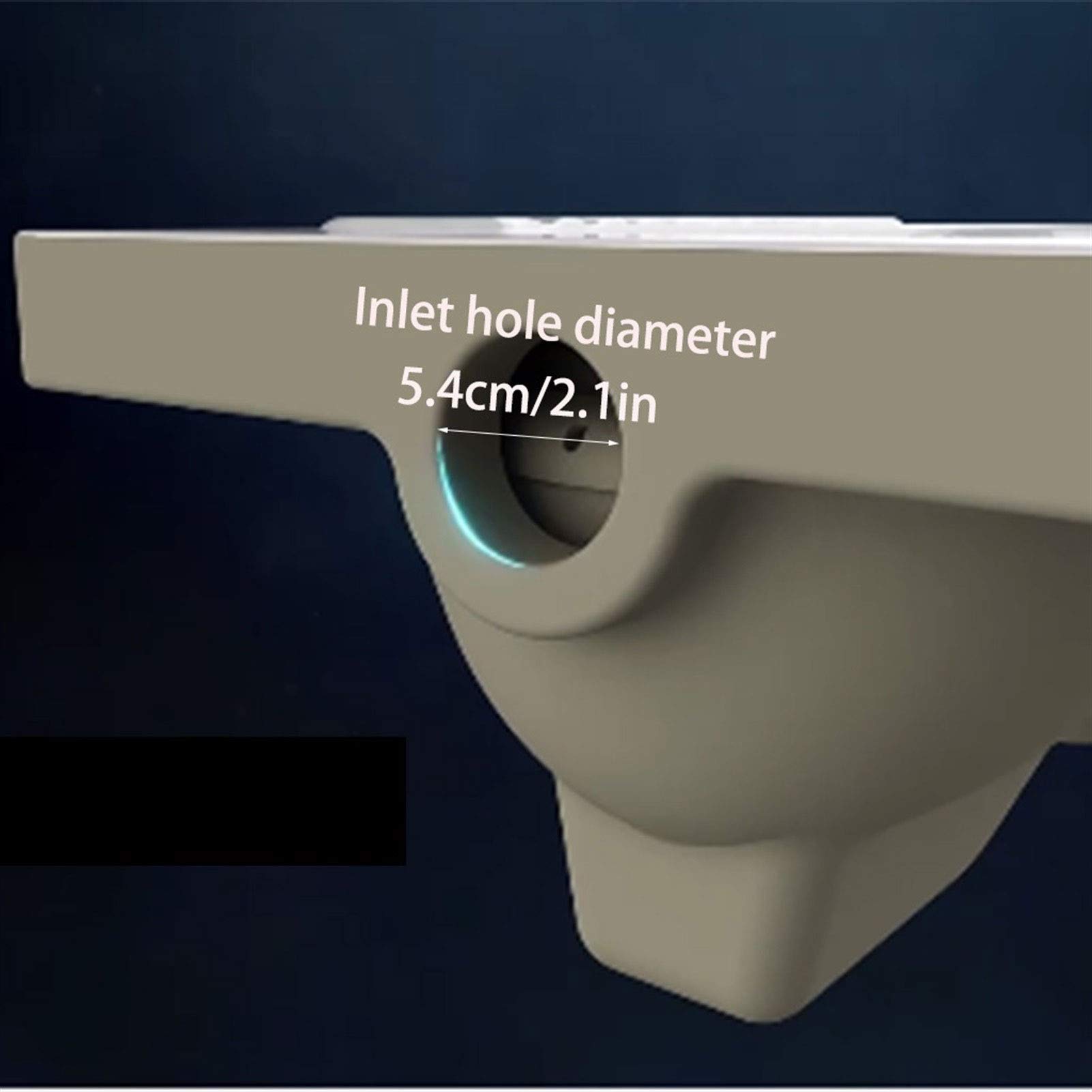 GladyStore Squatting Toilet, Household Squatting Pan, Toilet Squatting