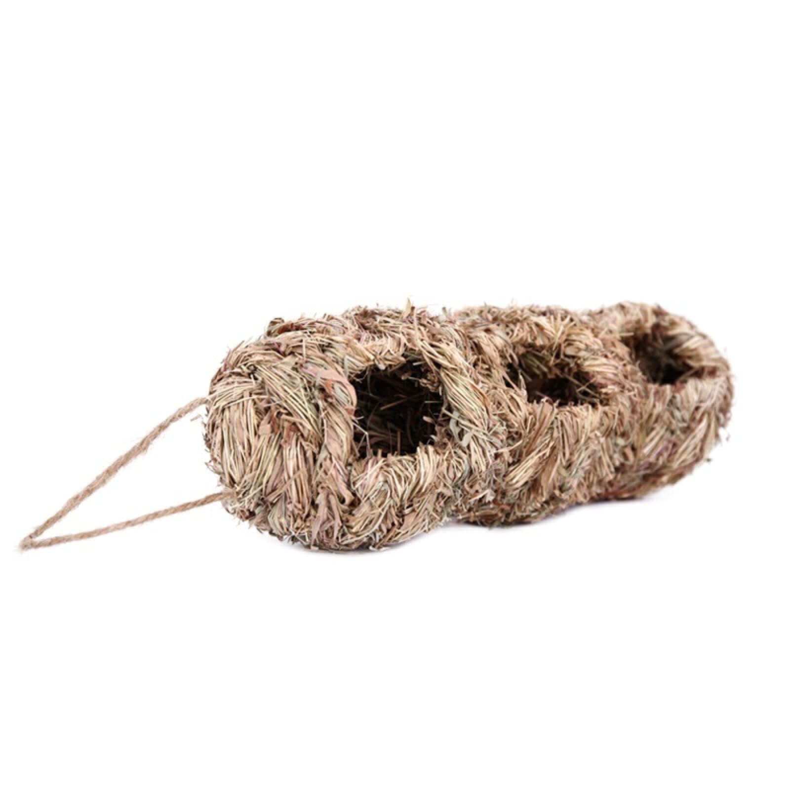 Nido de pájaros, Jaula for pájaros con Forma de Nido, Jaula for Huevos Hierba, casa for for Exteriores, Decorativa, Tejida, Colgante, for Loros, Casas for Mascotas, Dormitorio F(M)